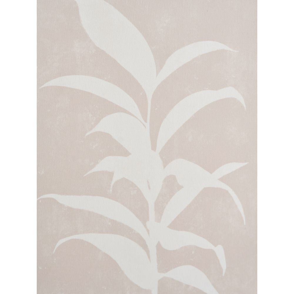 Canvases Natural and Black Leaf Print with Natural Frames