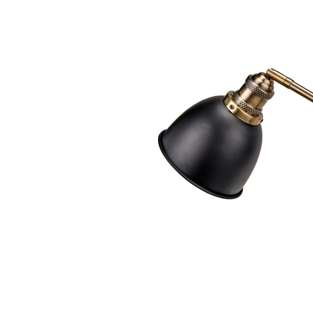 Augusto Black and Gold Task Table Lamp