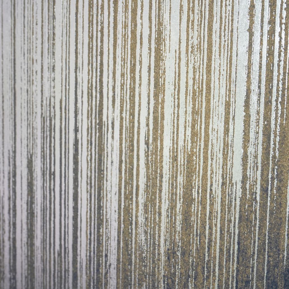 Canvas Golden Rain Foiled Framed Wall Art