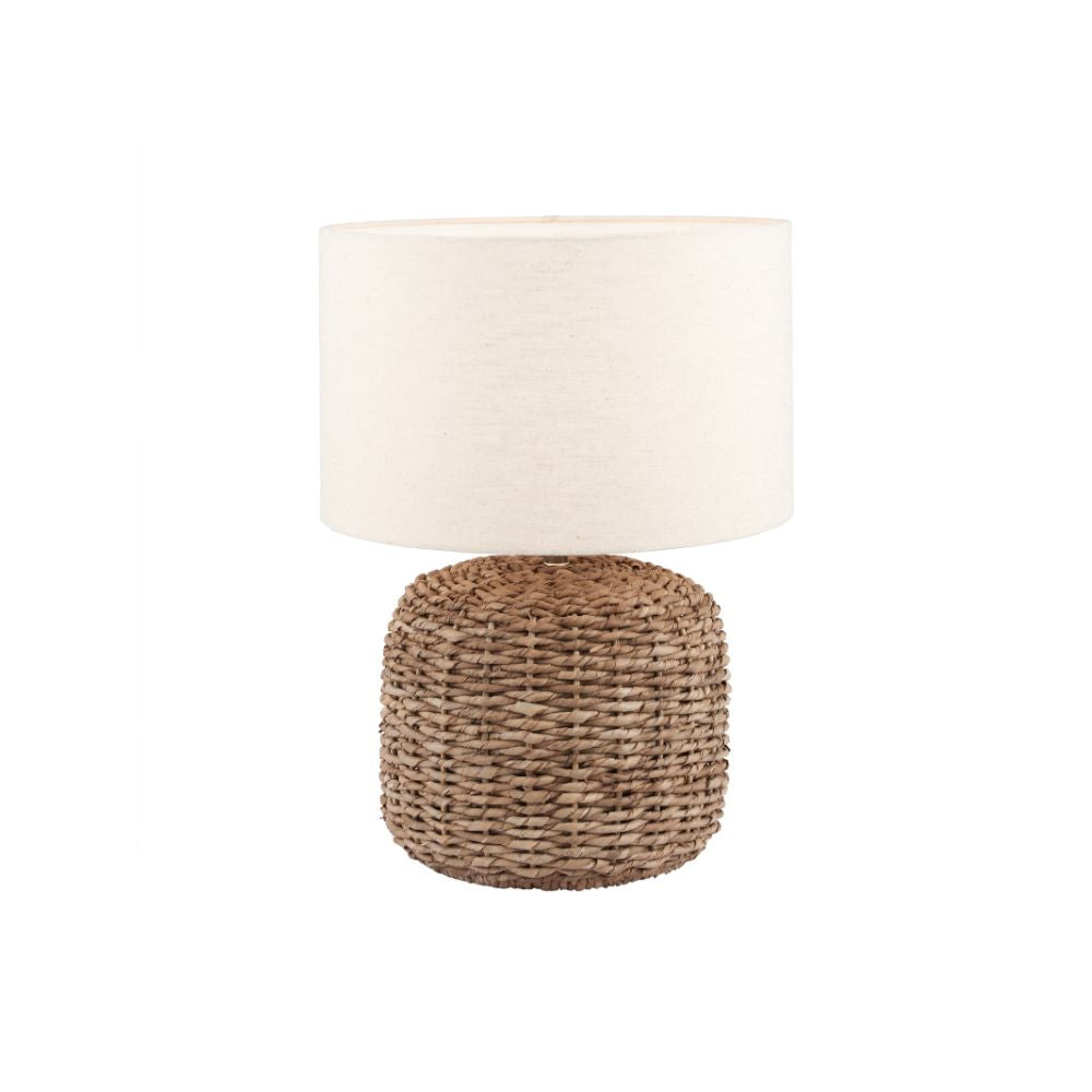 Acer Natural Woven Small Table Lamp