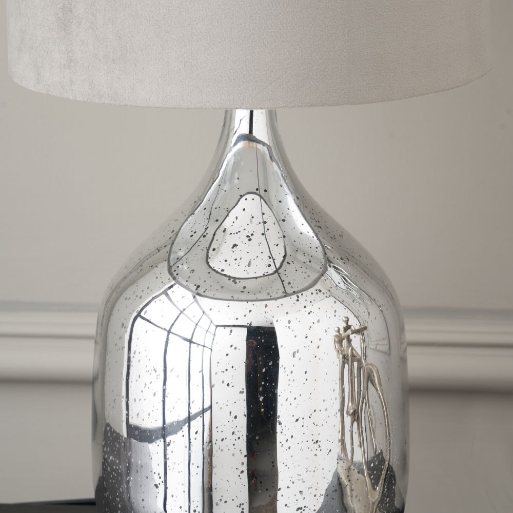 Stellar Glass Mercurial Dual Light Table Lamp