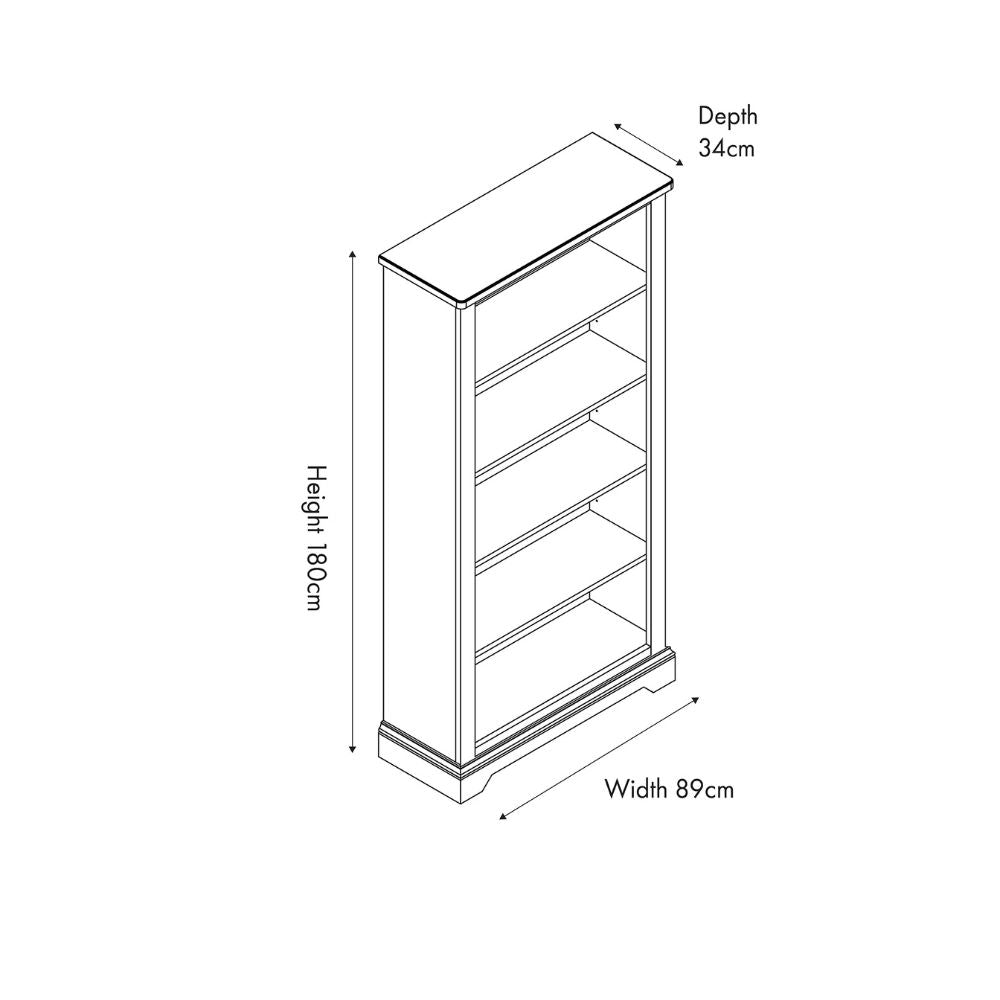 Fairford Parchment 5 Shelf Unit