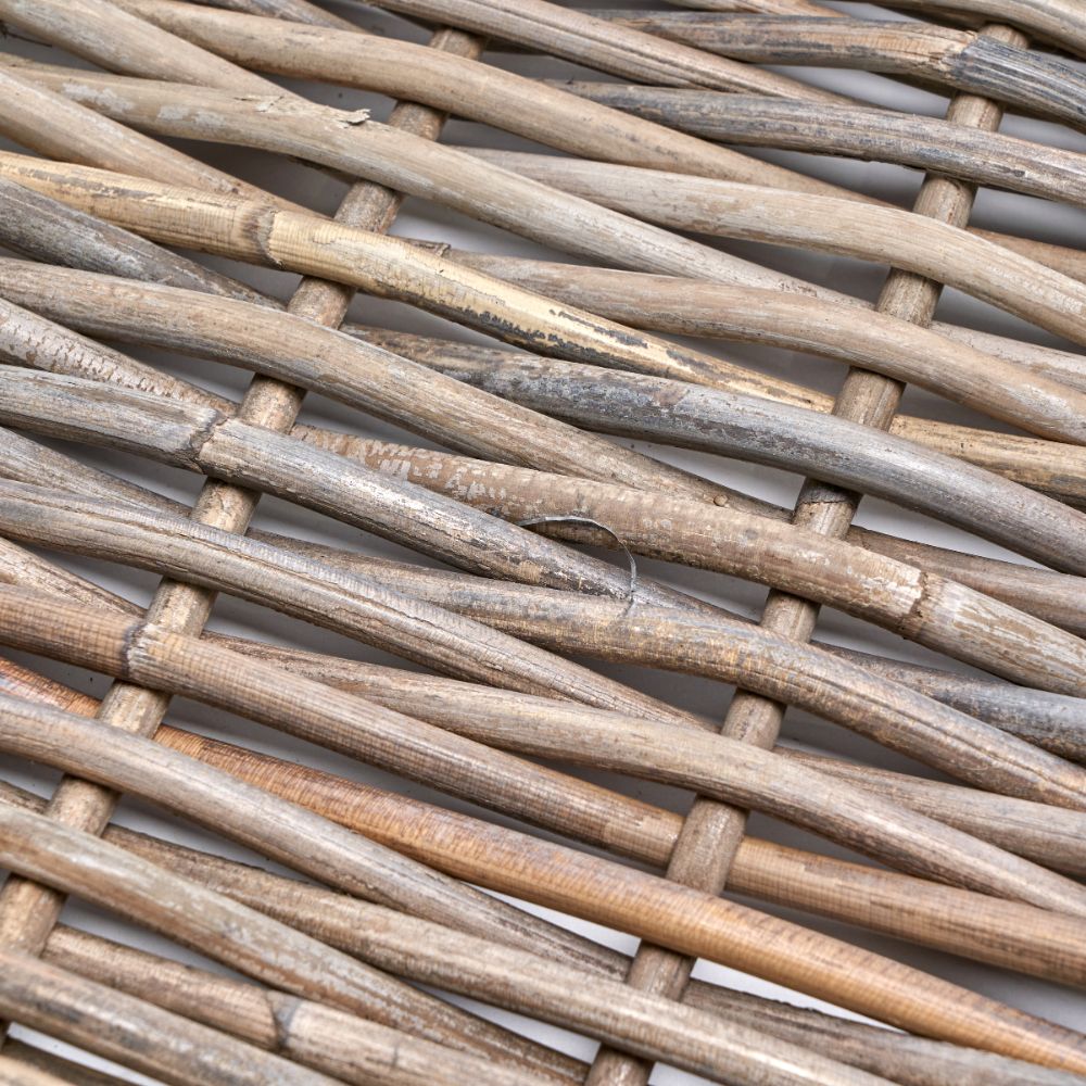 Kubu Grey Basket Trays (Set of 2)