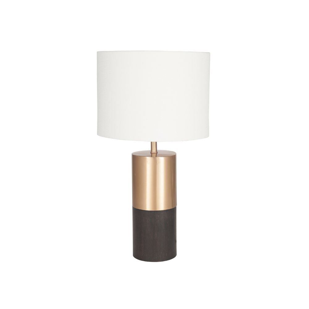 Etosha Wood and Metal Table Lamp