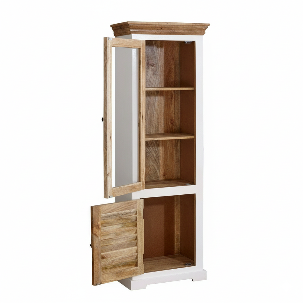 Alfie Mango Wood Bookcase
