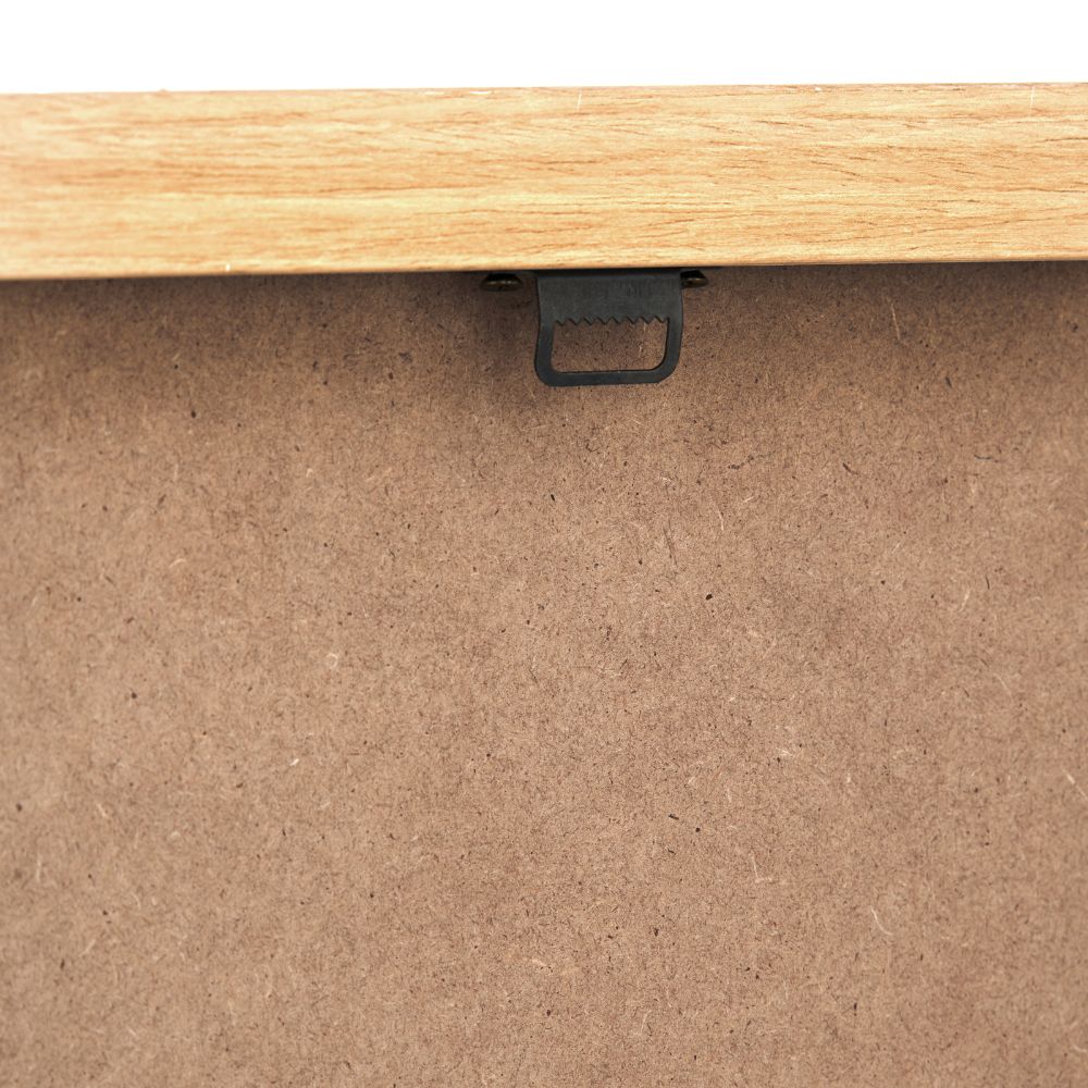 Canvases Natural Abstract with Natural Frame (Set of 2)