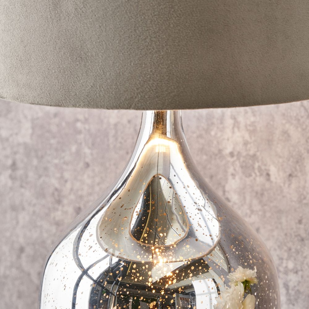 Stellar Glass Mercurial Dual Light Table Lamp