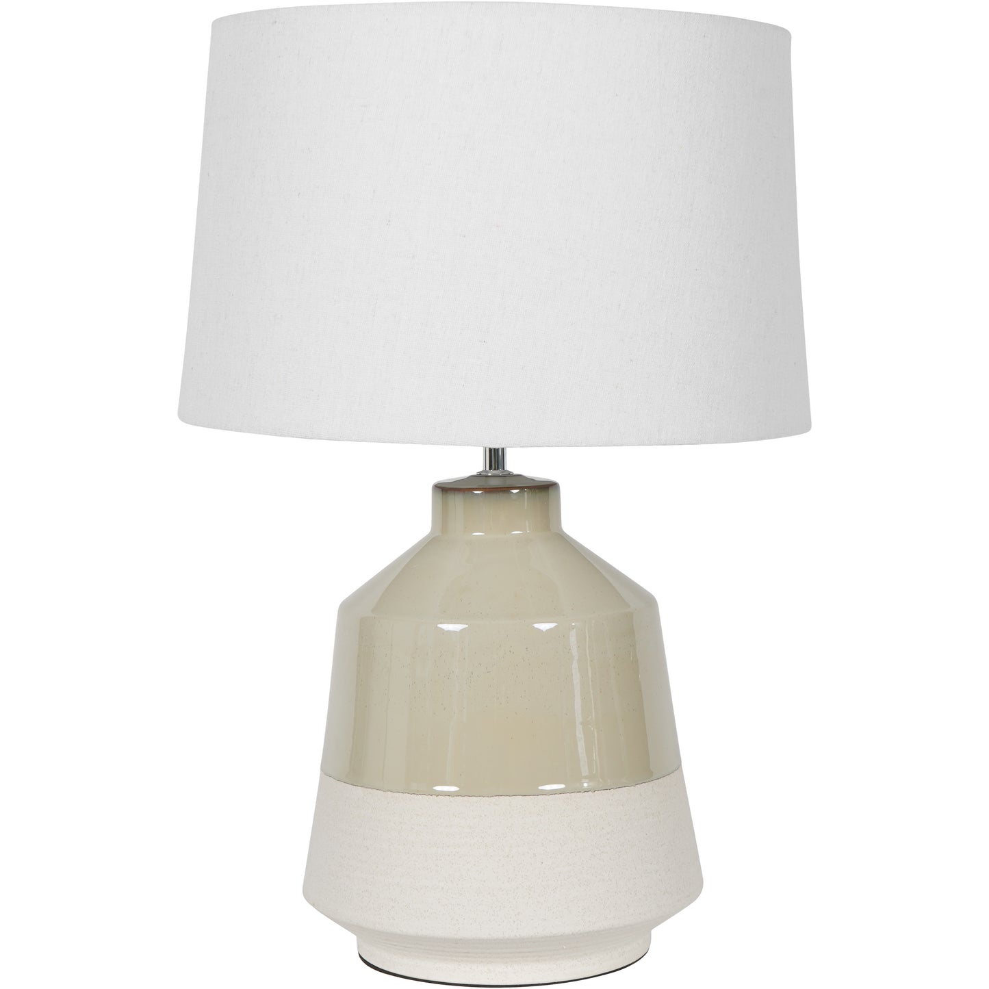 Canterbury Soft Green Dipped Glaze Table Lamp