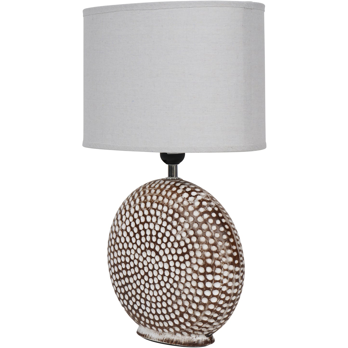 Chariot Ceramic Round Ceramic Table Lamp