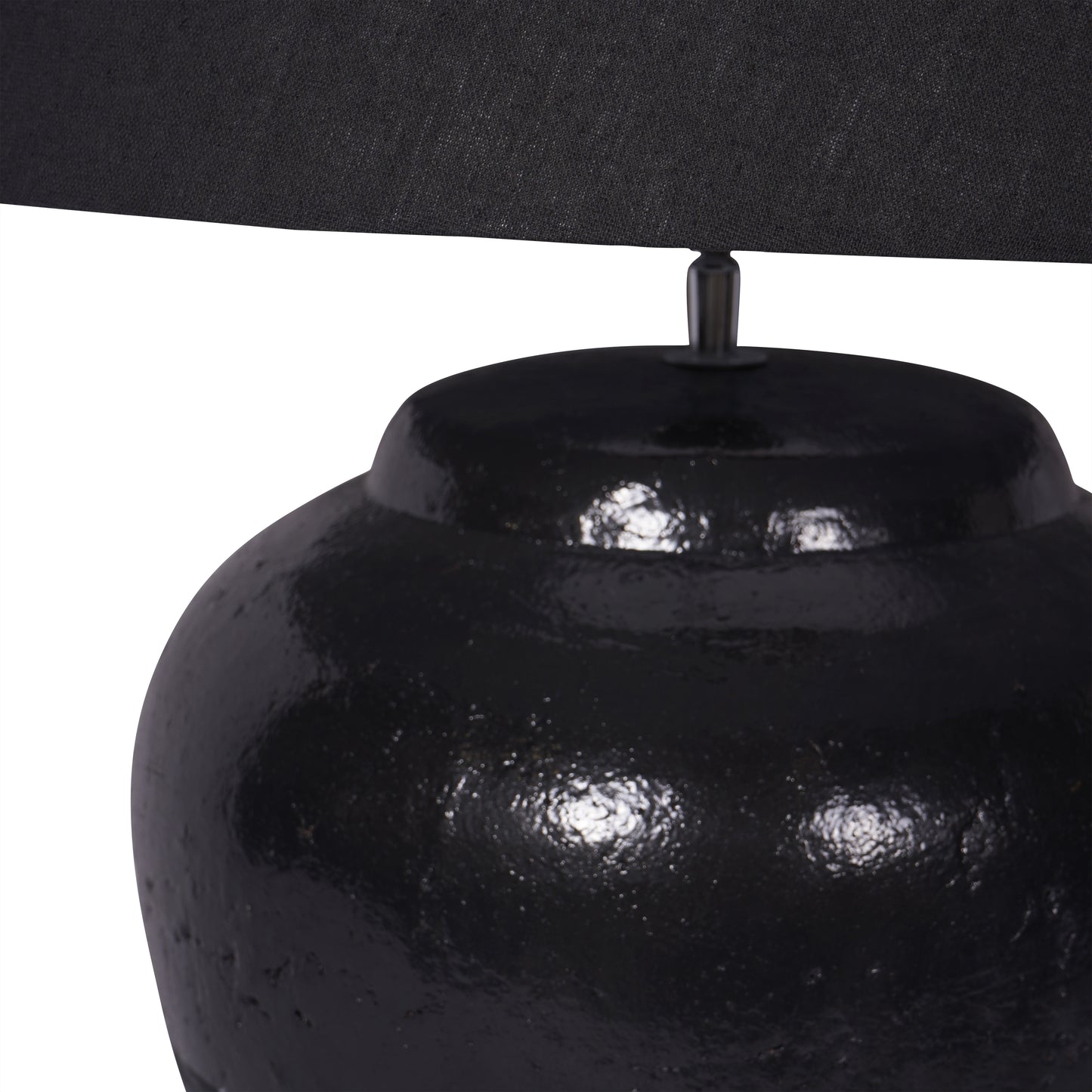 Skyline Black Large Table Lamp