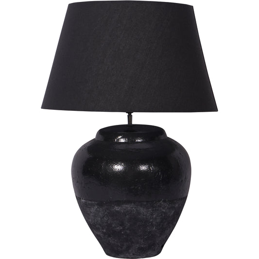 Skyline Black Large Table Lamp