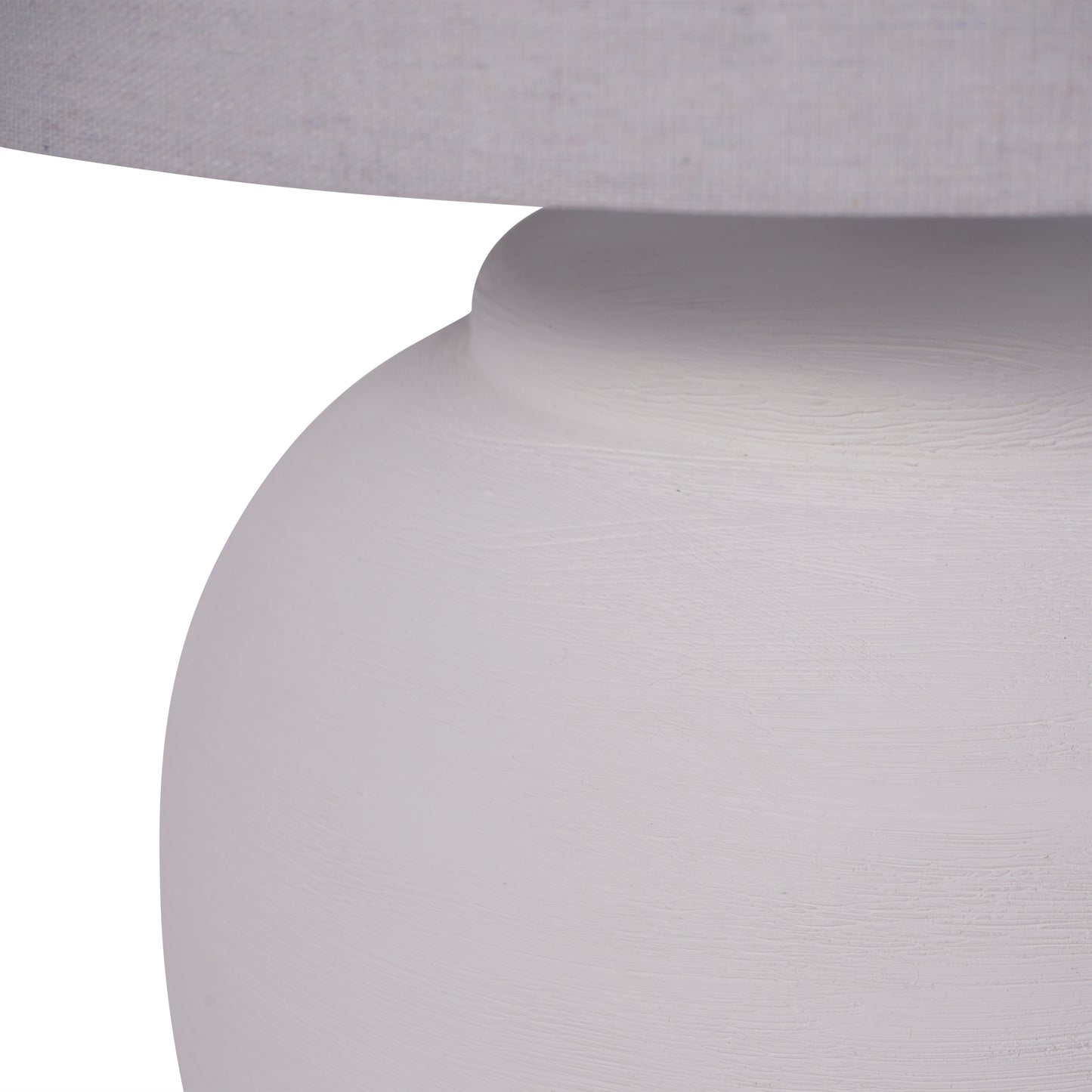 Rhodes Ceramic White Table Lamp