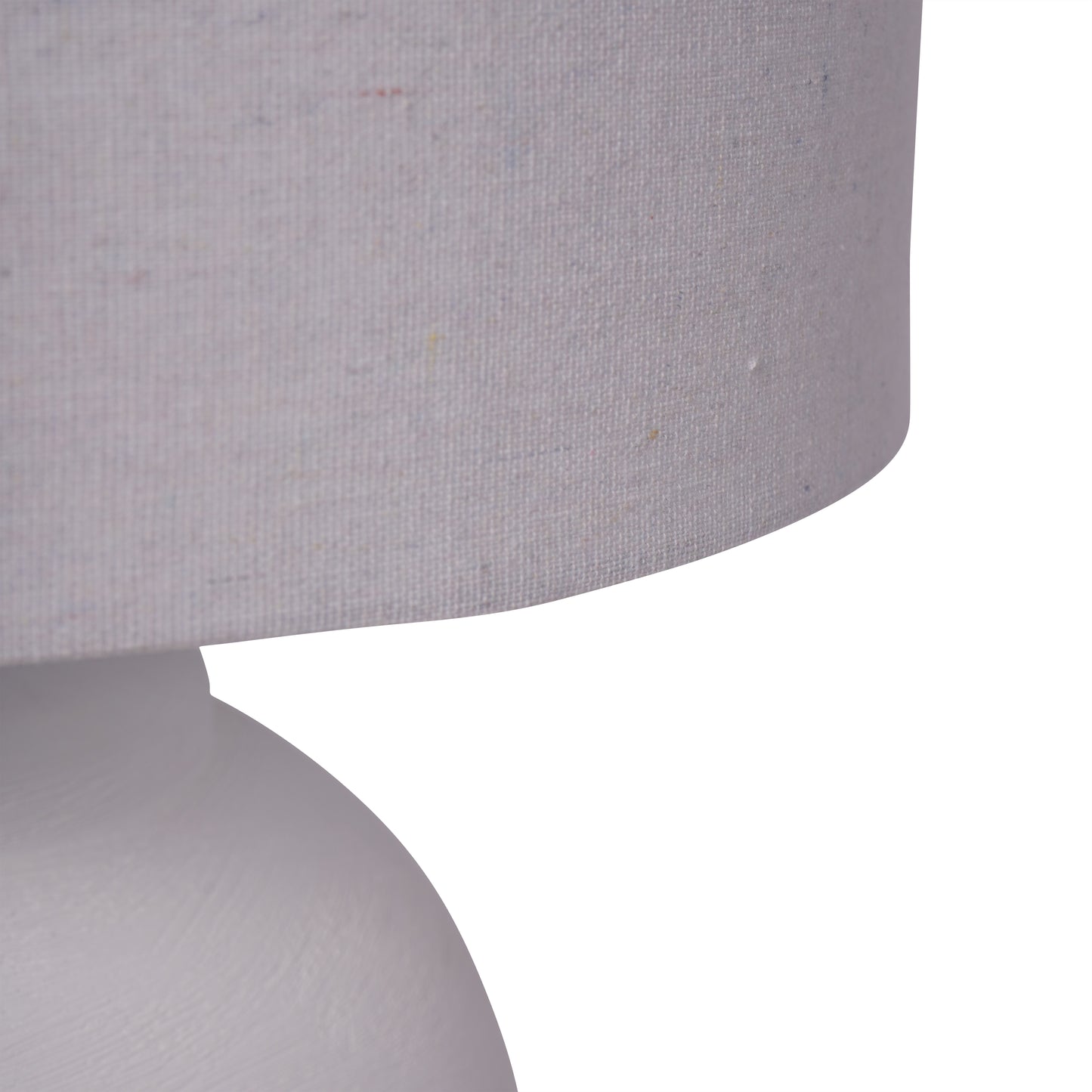 Rhodes Ceramic White Table Lamp