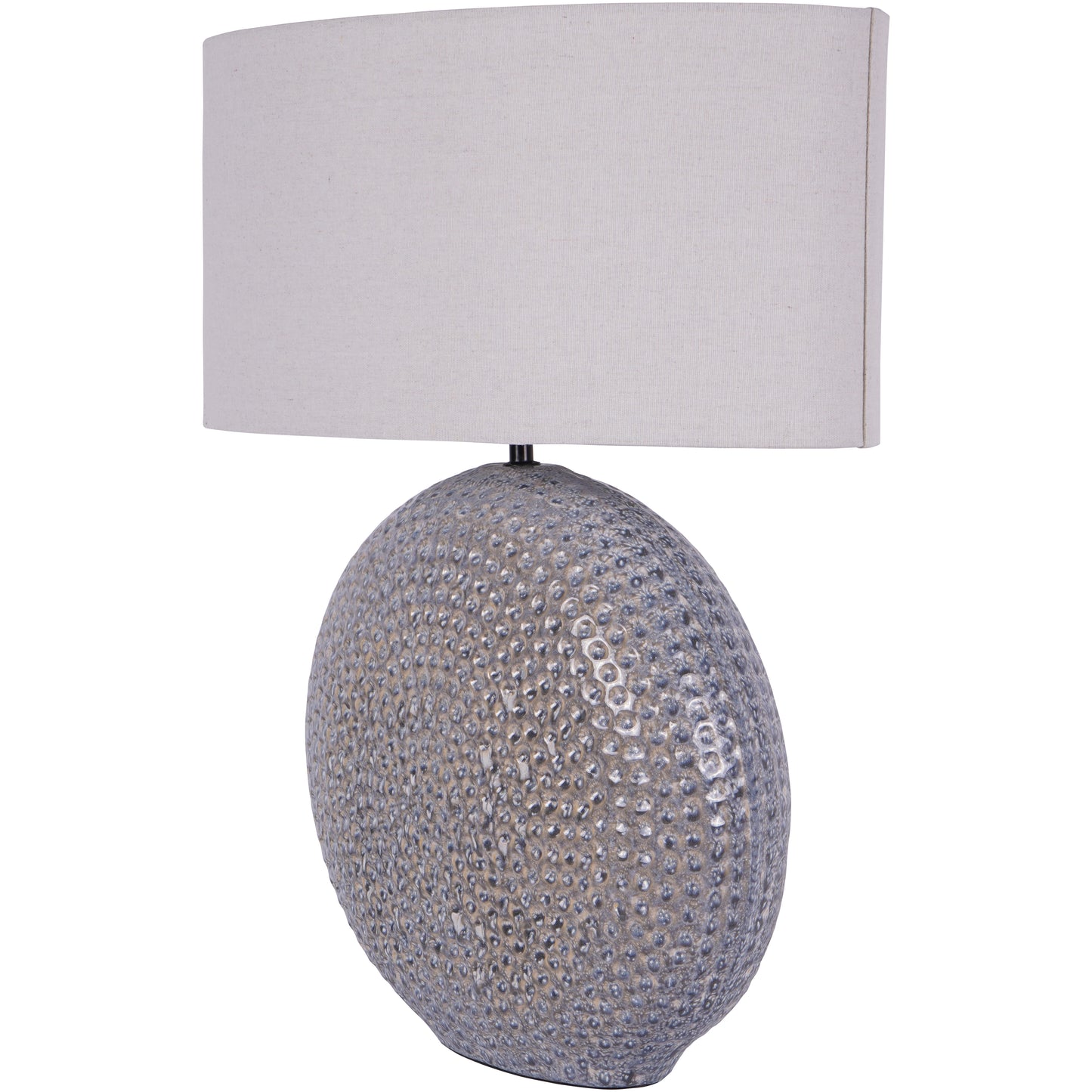 Lugo Ceramic Grey Table Lamp
