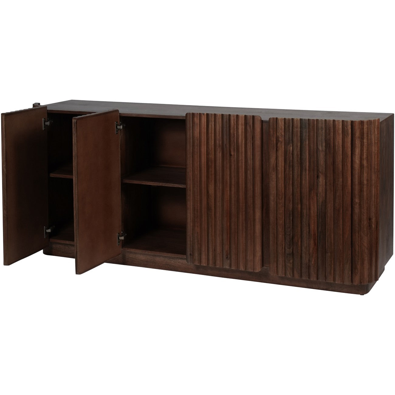 Monterey Mango Wood  Four Door Buffet Sideboard