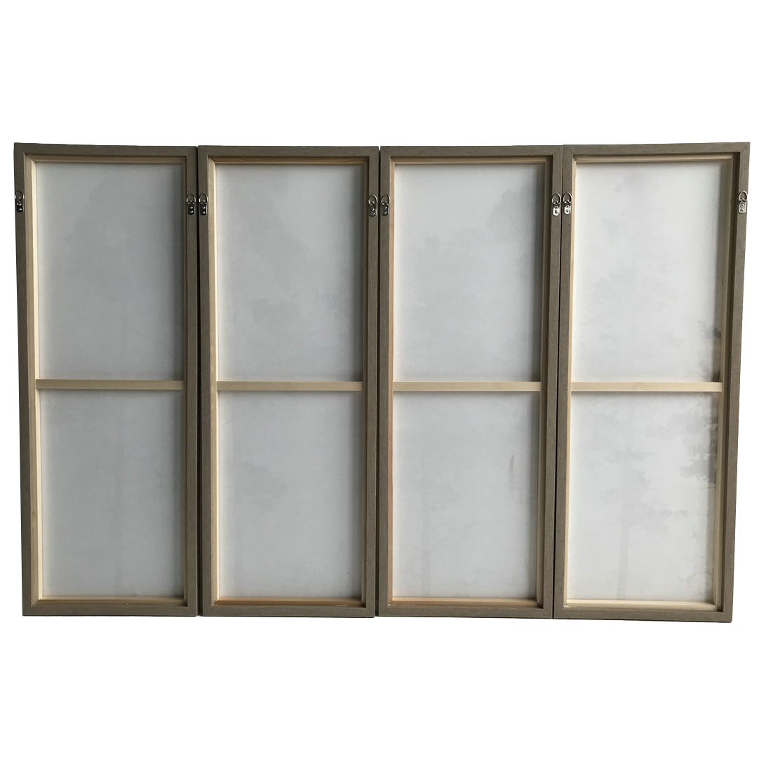 Foil Trees Framed Wall Art (Set of 4)