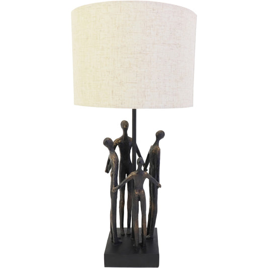 Family Sculpture Table Lamp