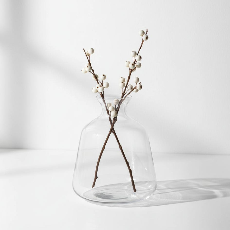 Hydria Glass Large Vase