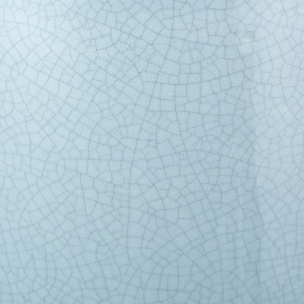 Nora Duck Egg Blue Crackle Effect Table Lamp