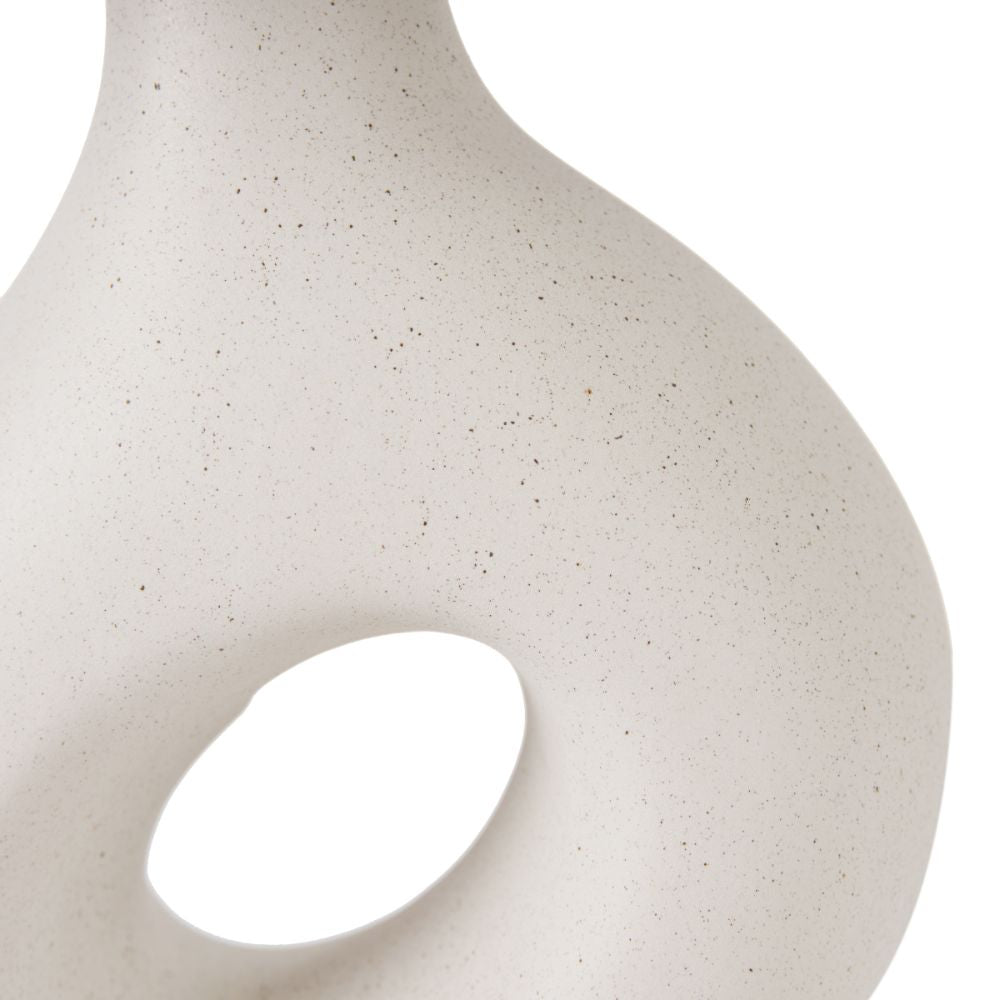 Ulla Organic Ceramic Monochrome Table Lamp