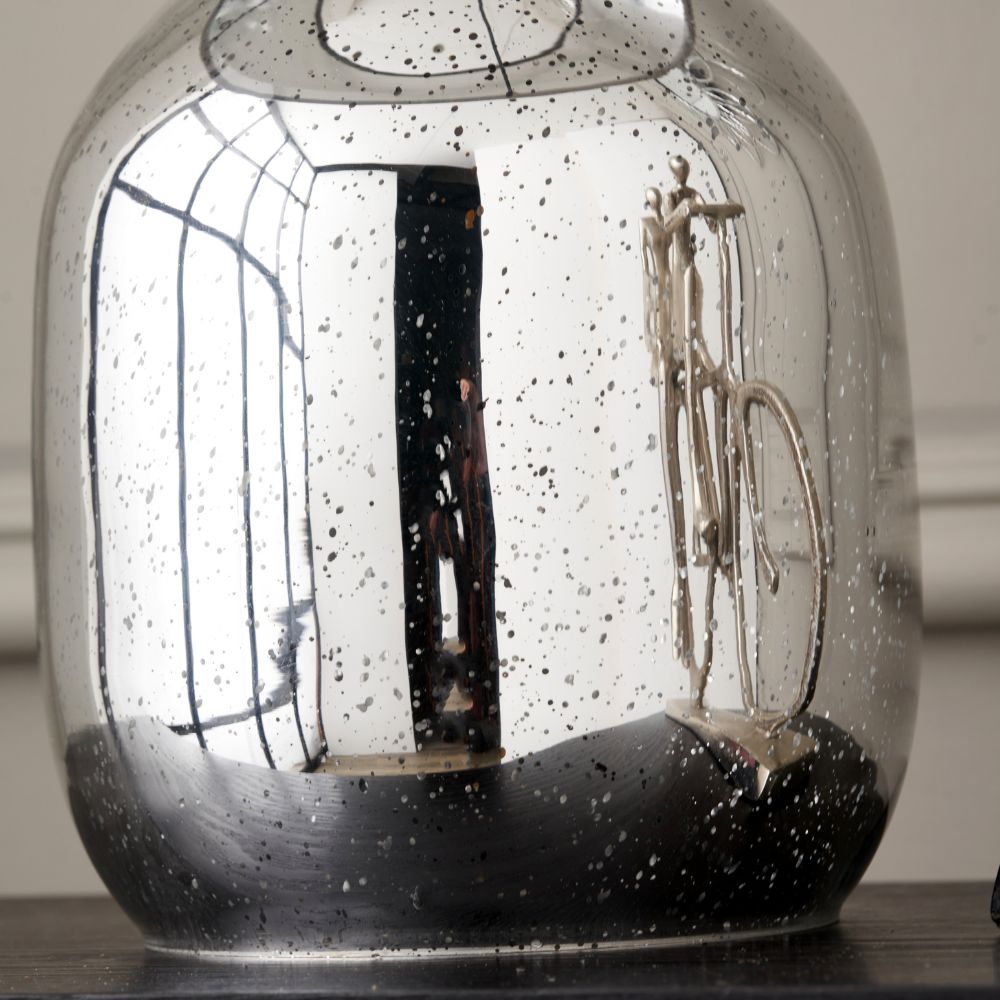 Stellar Glass Mercurial Dual Light Table Lamp