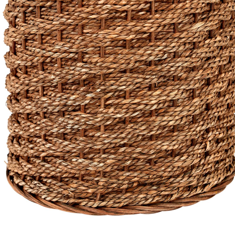 Andros Seagrass Brown Woven Table Lamp