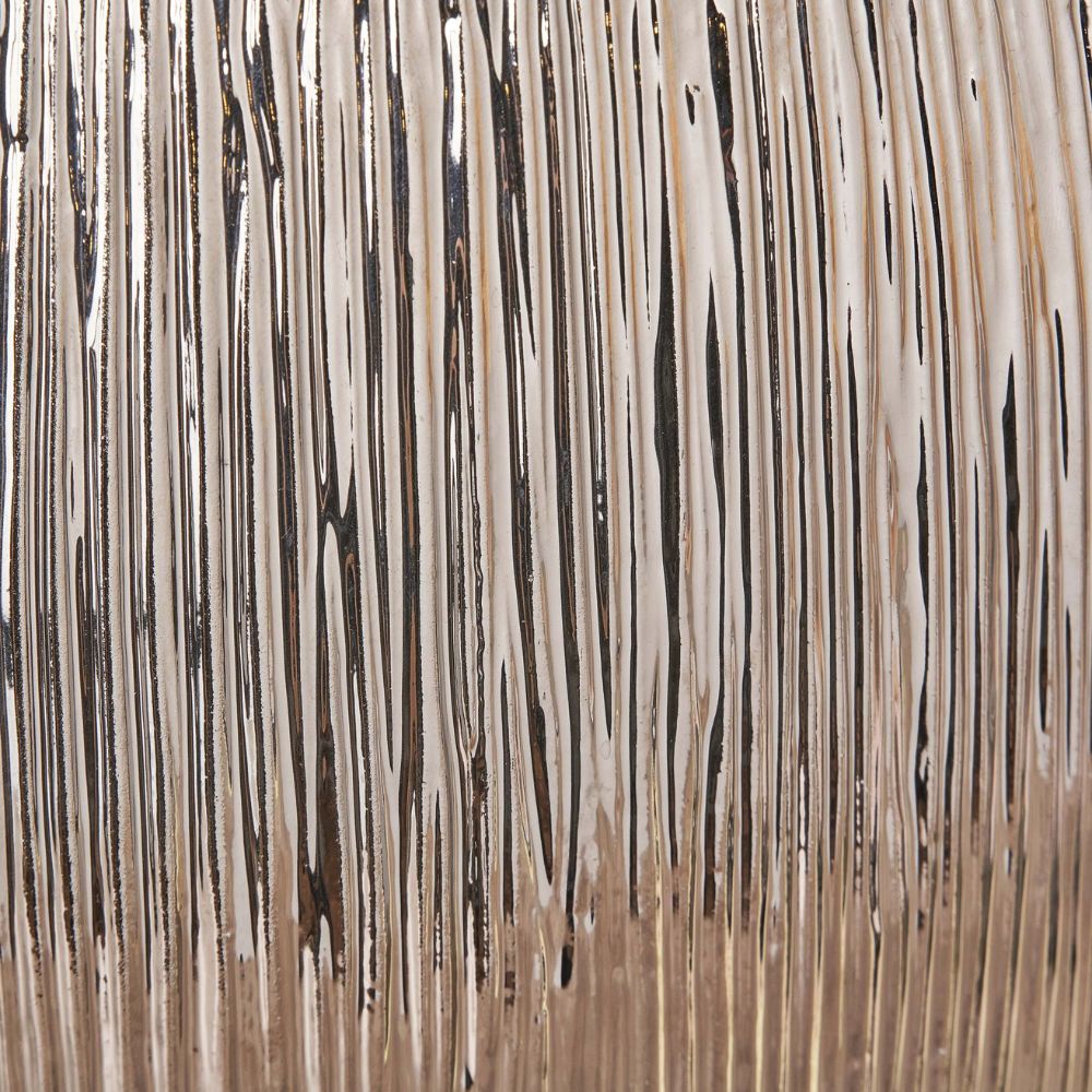 Gemini Ceramic Silver Etched Table Lamp