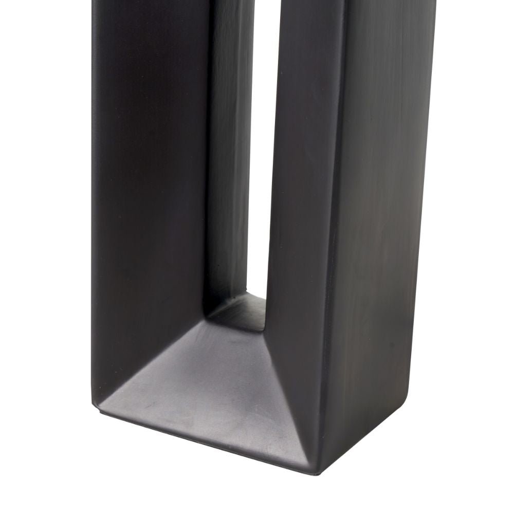 Block Ceramic Black Tall Table Lamp