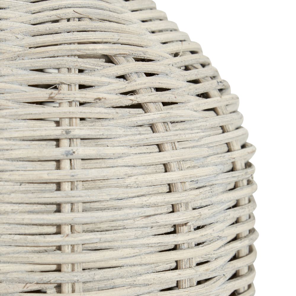 Anika Rattan Bottle Table Lamp