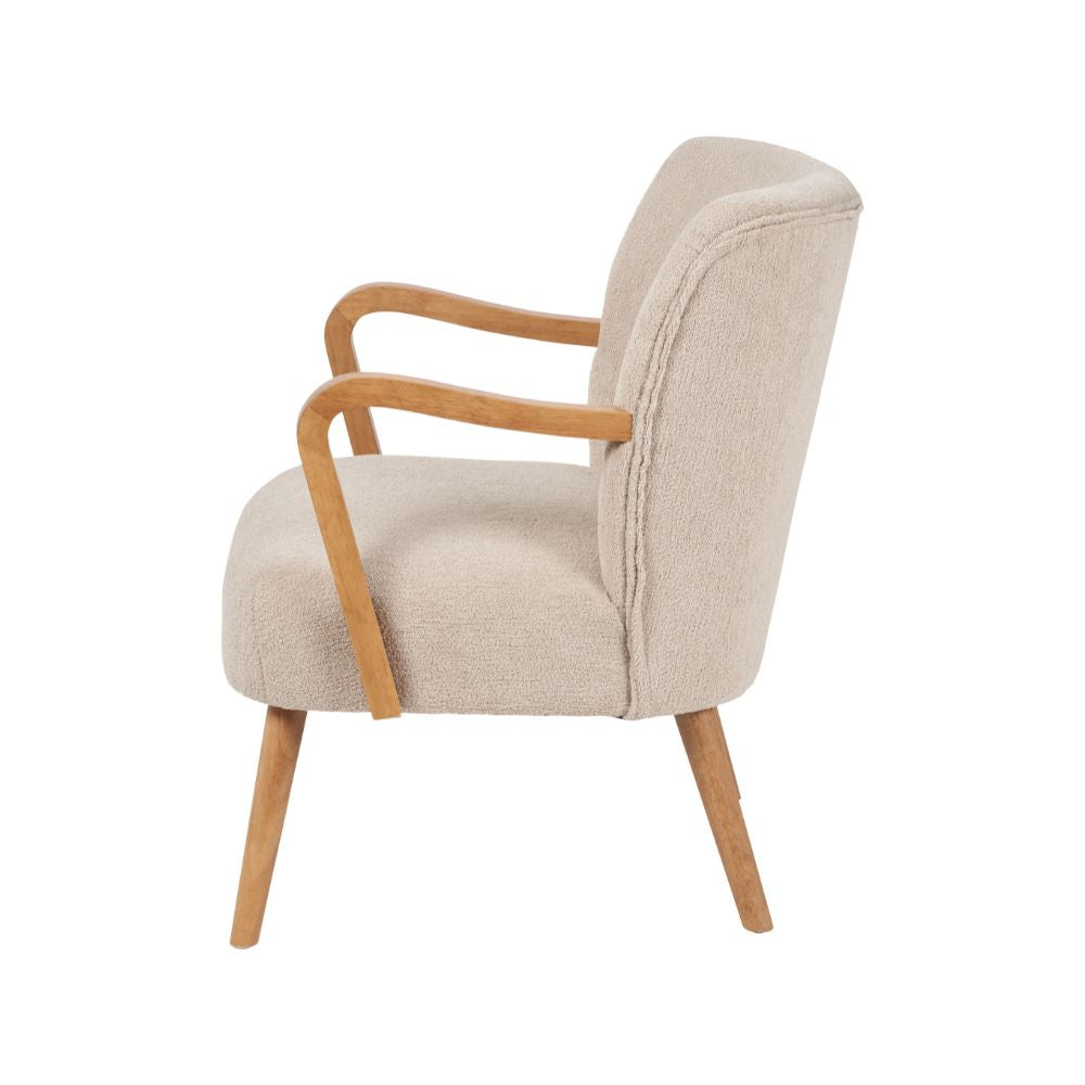 Sennori Taupe Armchair