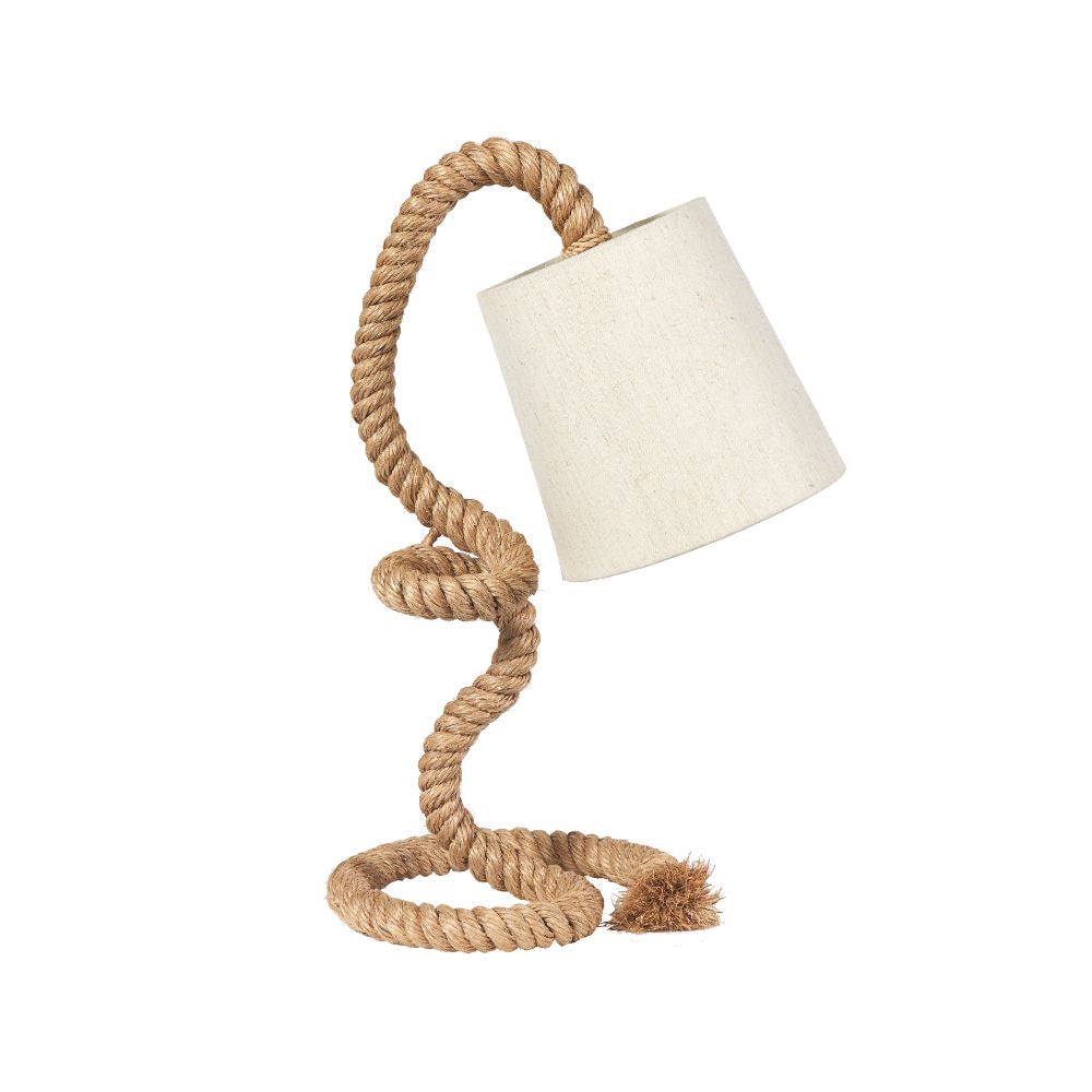 Martindale Rope and Jute Task Table Lamp