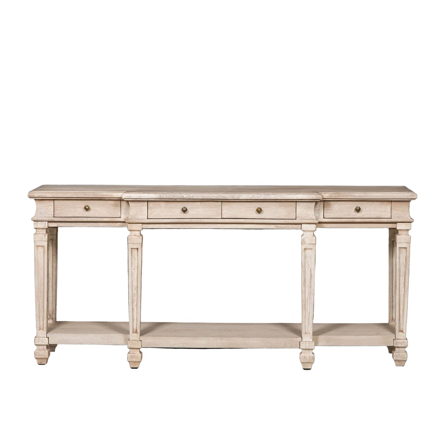 Everden Acacia Wood Console Table
