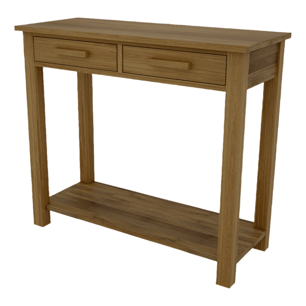 Opus Solid Oak Console Table