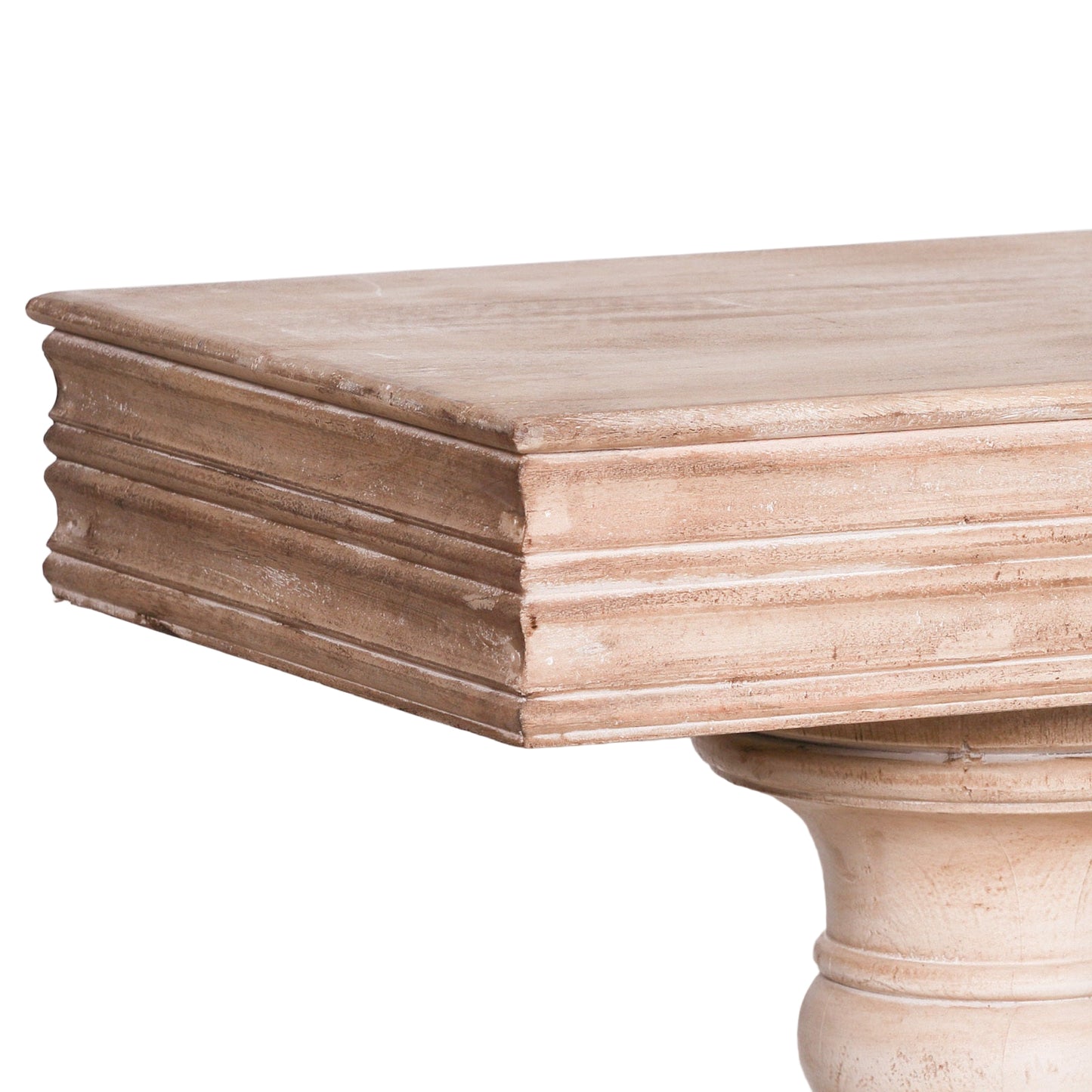 Solmere Mango Wood Console Table with Drawers
