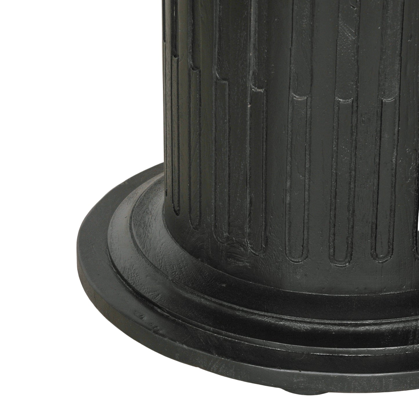 Silas 150cm Round Black Mango Wood Dining Table