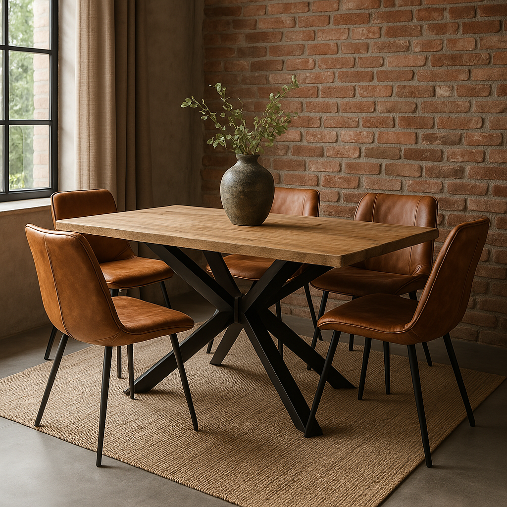 Kora Live Edge Dining Table