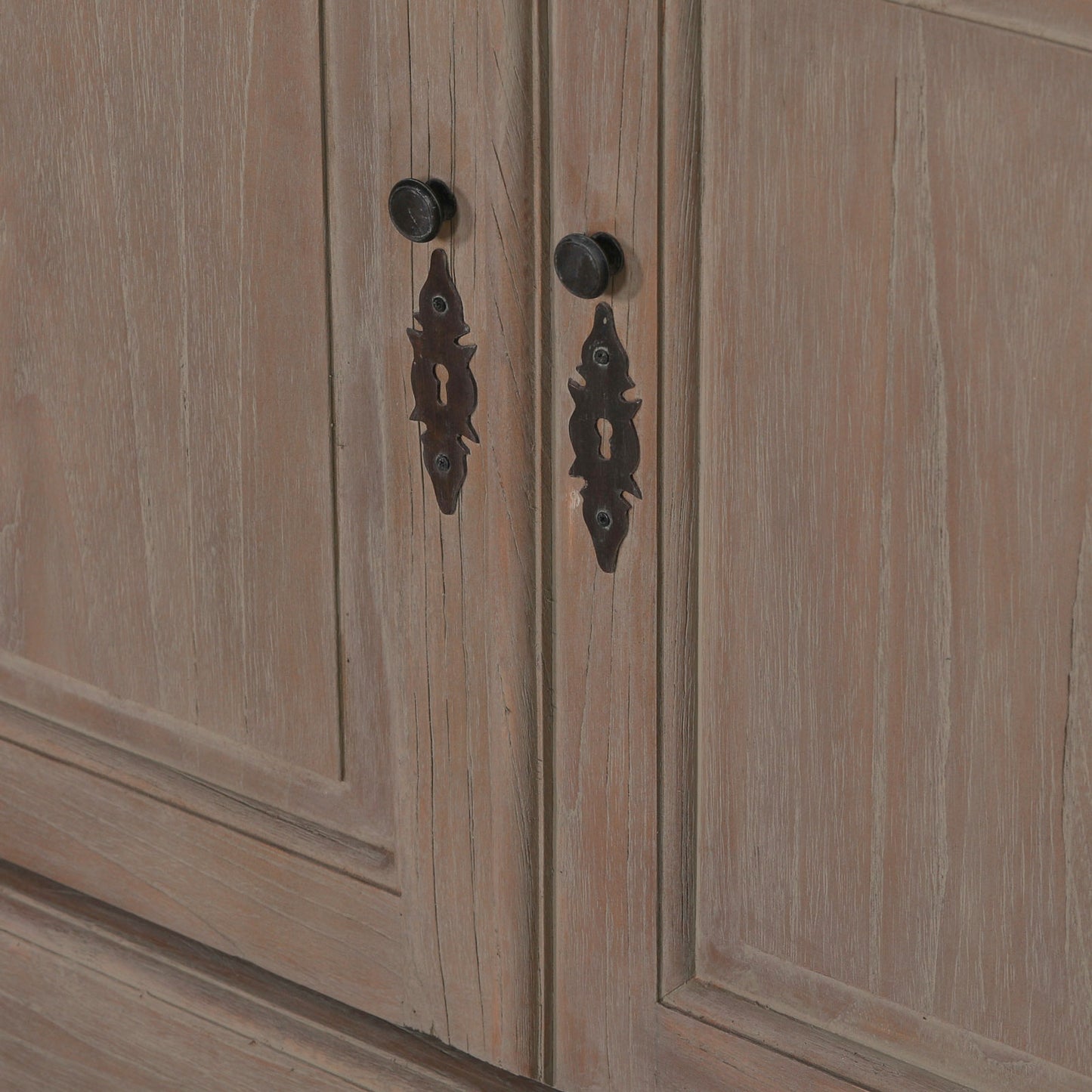 Arbouré Extra Large White Cedar Bookcase with Ladder – Double Section