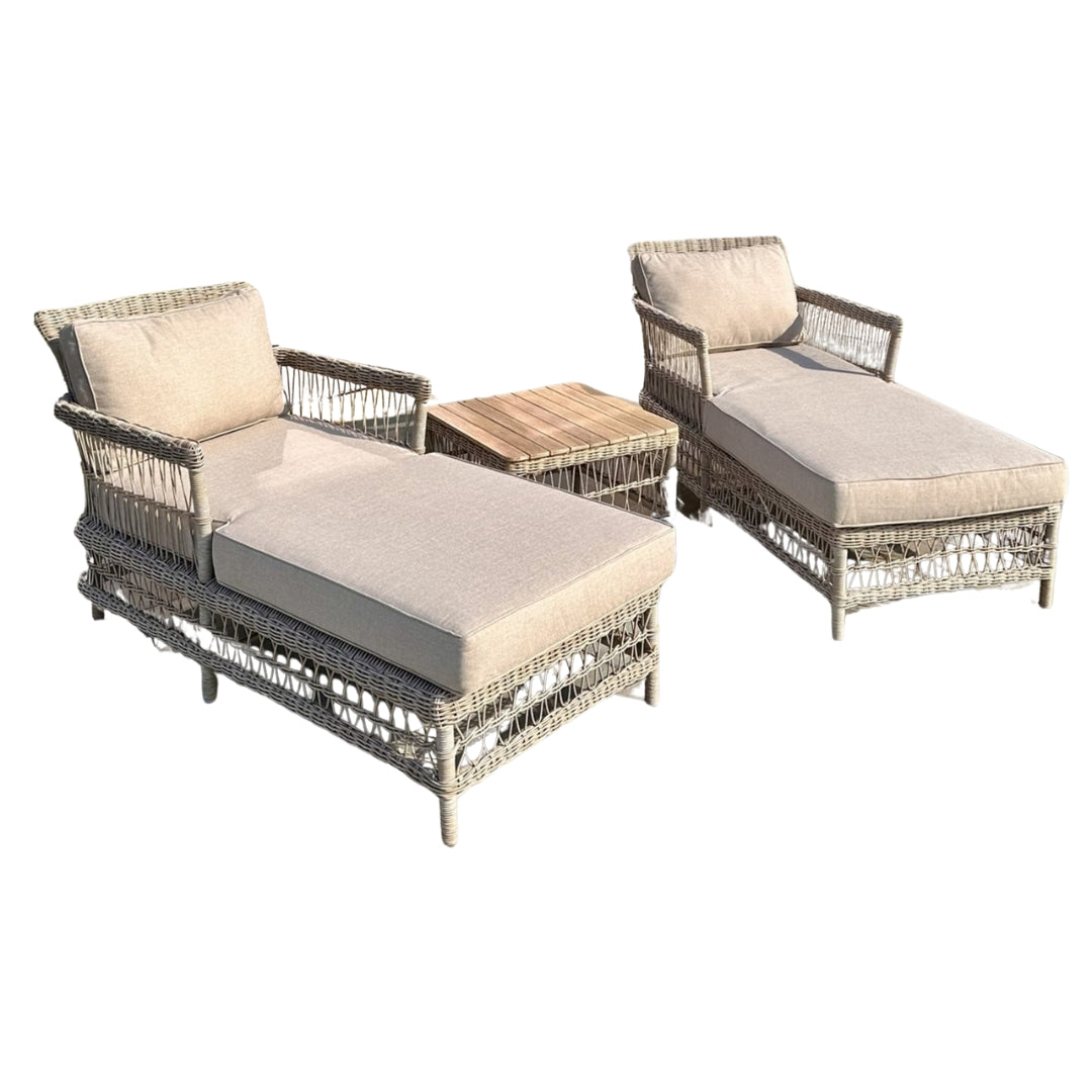 Provence Outdoor Sun Lounger Set