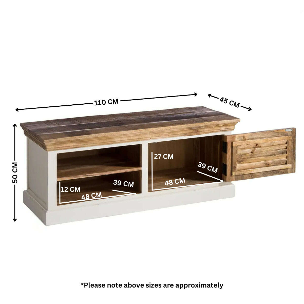 Alfie Wood Shoe Rack
