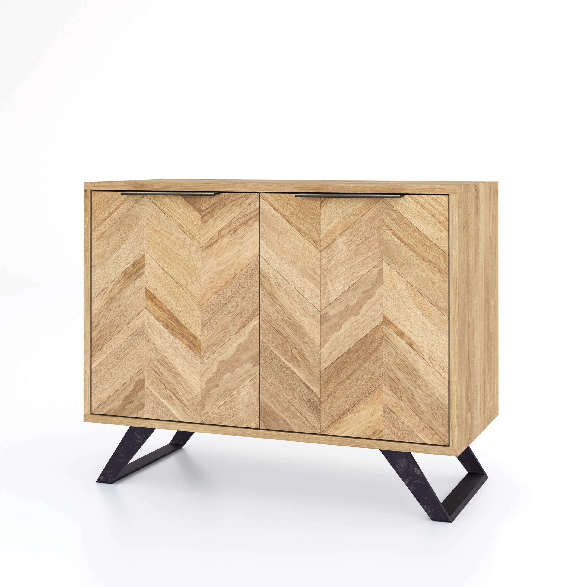 Amiya Mango Wood 2 Door Sideboard - Sideboard - Heart of Kitchens