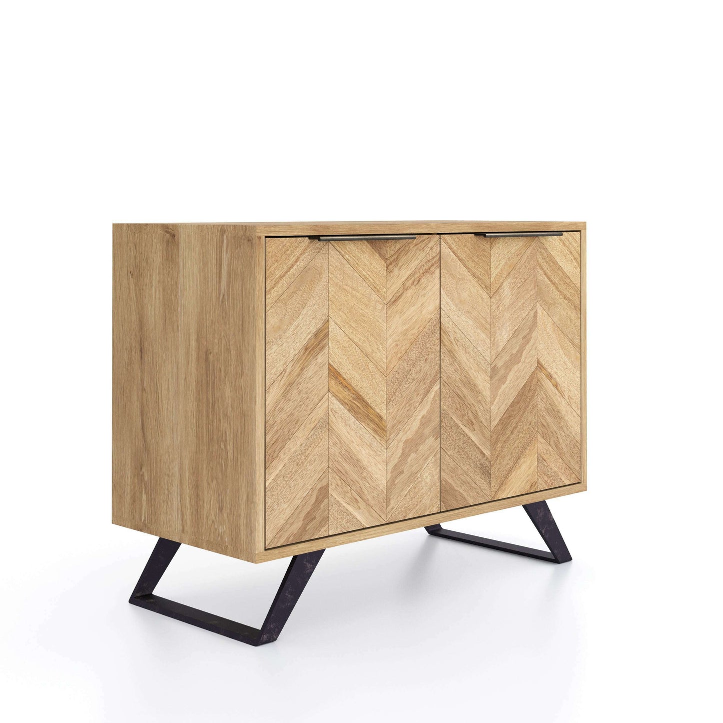 Amiya Mango Wood 2 Door Sideboard - Sideboard - Heart of Kitchens