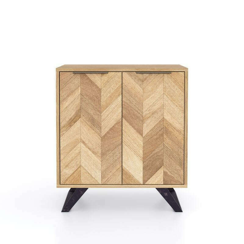 Amiya Mango Wood Hall Cabinet - Hall Cabinet - Heart of Kitchens