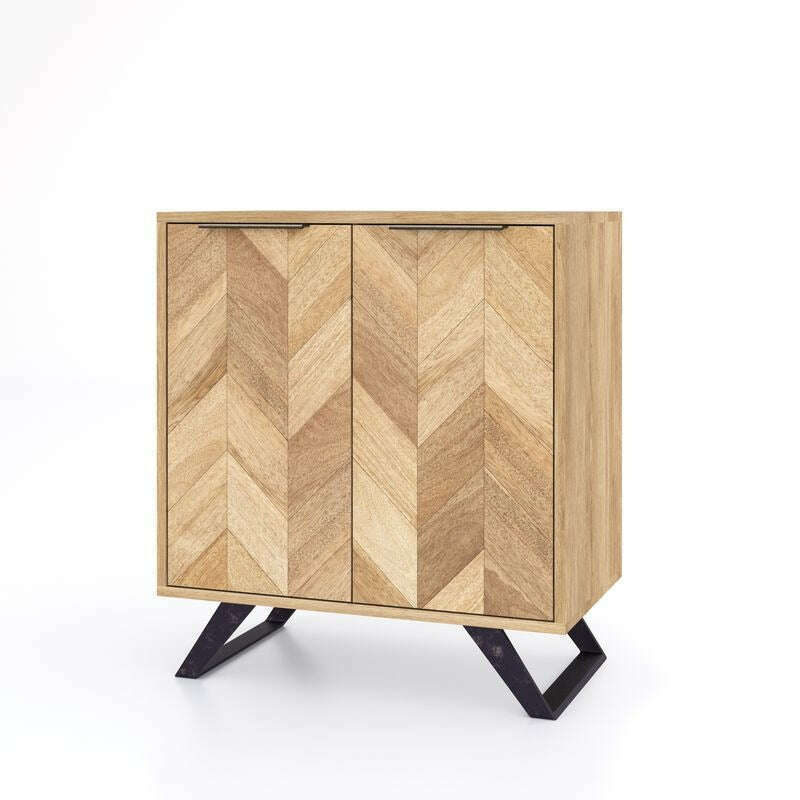 Amiya Mango Wood Hall Cabinet - Hall Cabinet - Heart of Kitchens