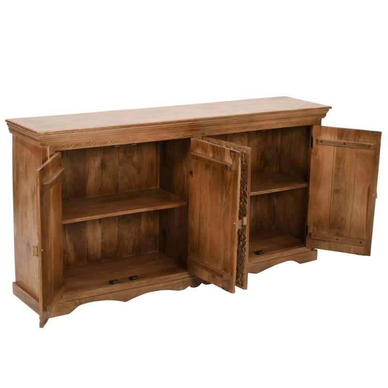 Artwork Mango Wood Sideboard XL