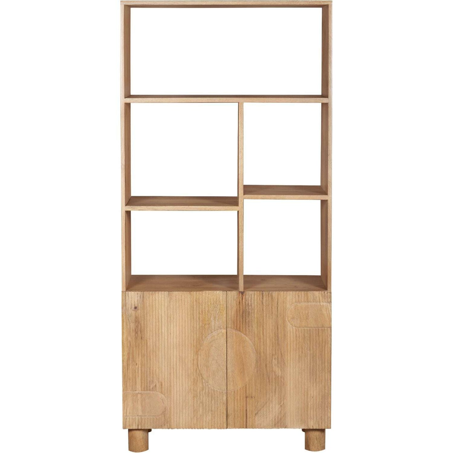 Austin Solid Mango Wood Bookcase