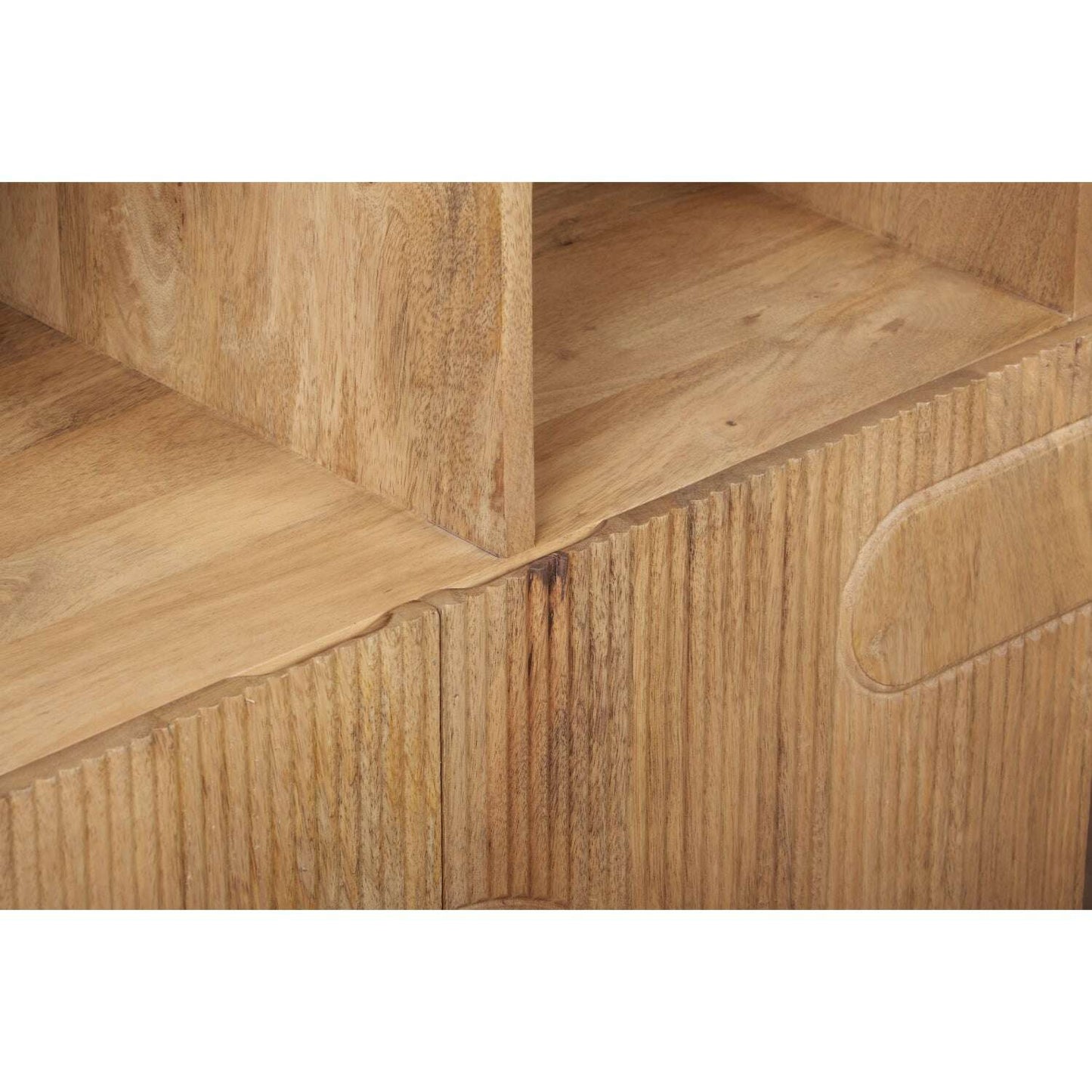 Austin Solid Mango Wood Bookcase