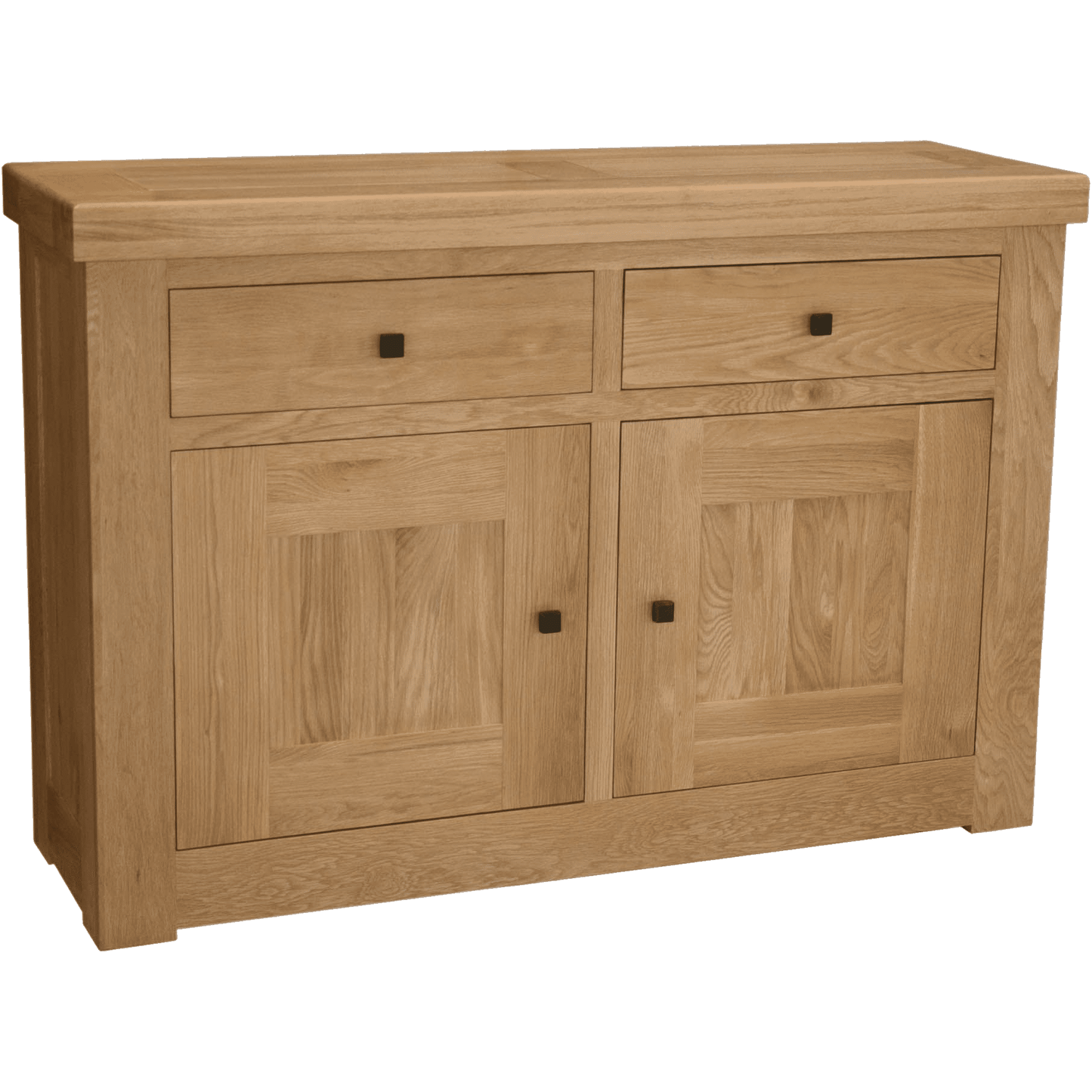 Bordeaux Solid Oak 2 Door 2 Drawer Sideboard - Sideboard - Heart of Kitchens