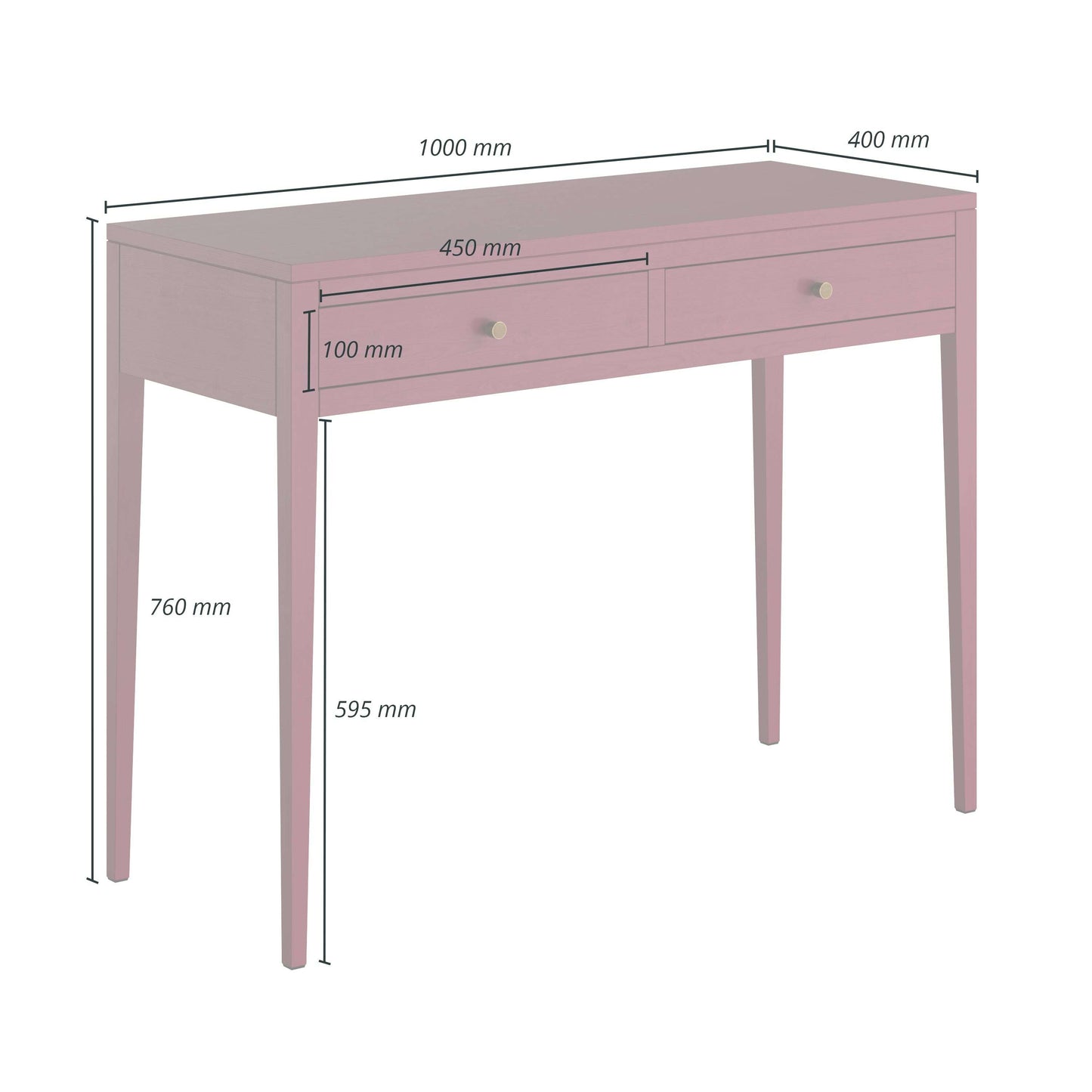 Bramble Oak Console Table