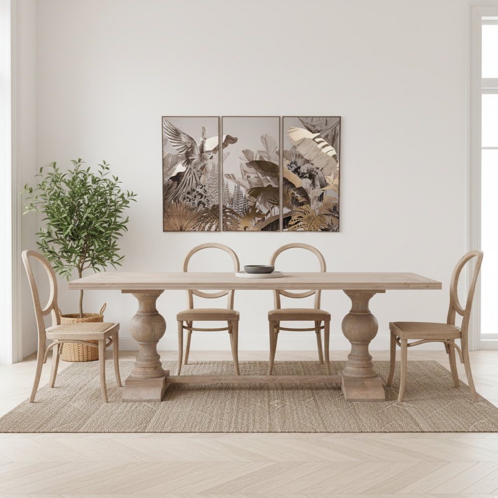 Ashwick 240cm Mango Wood Dining Table
