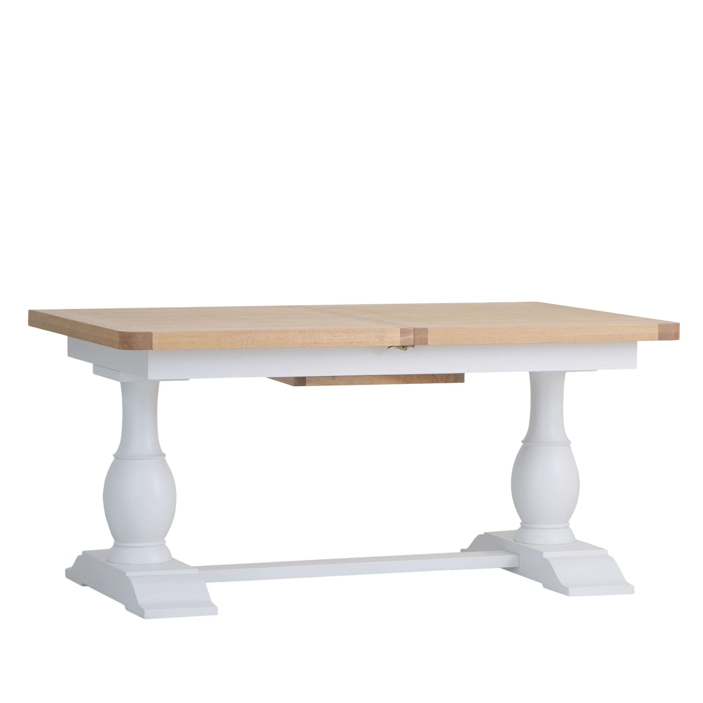 Chesterfield Oak 1.6m Extendable Dining Table